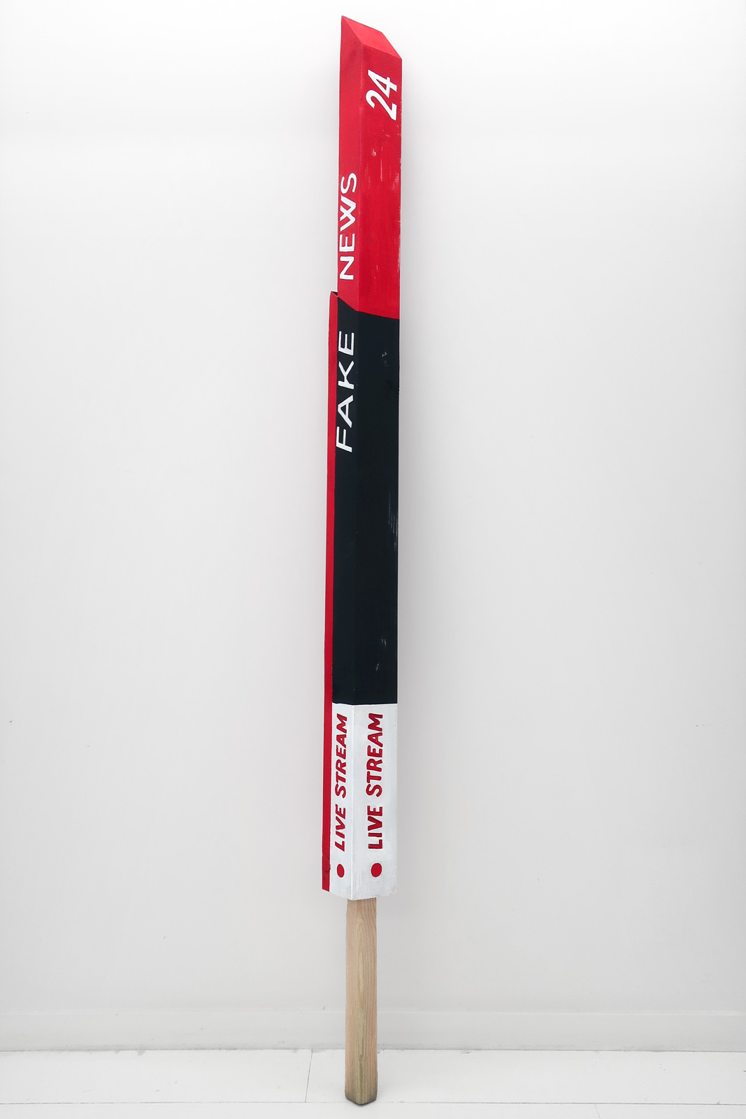 Elsa Werth, Magic stick, Fake News, 2024 view_2